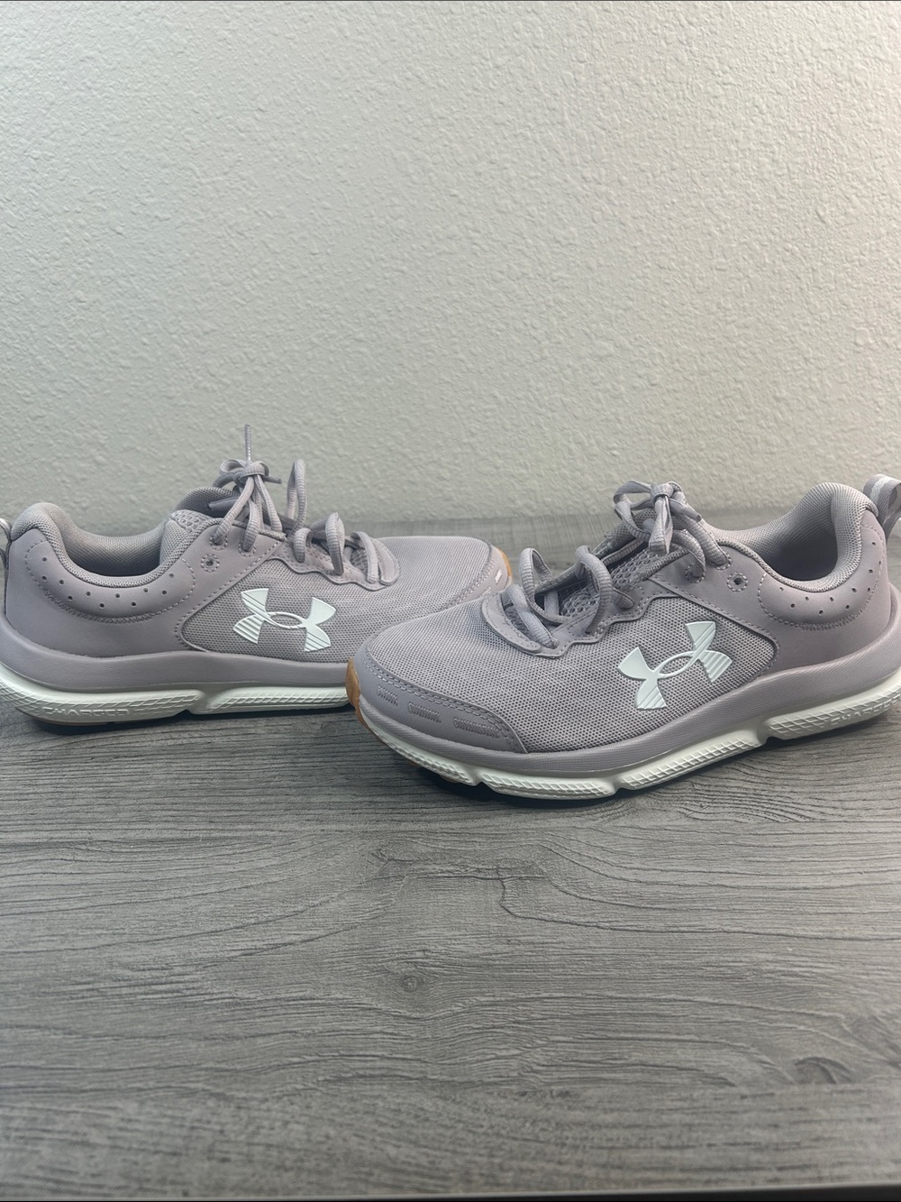 Under Armour Charged Lavender Running Sneakers Women’s Size 9